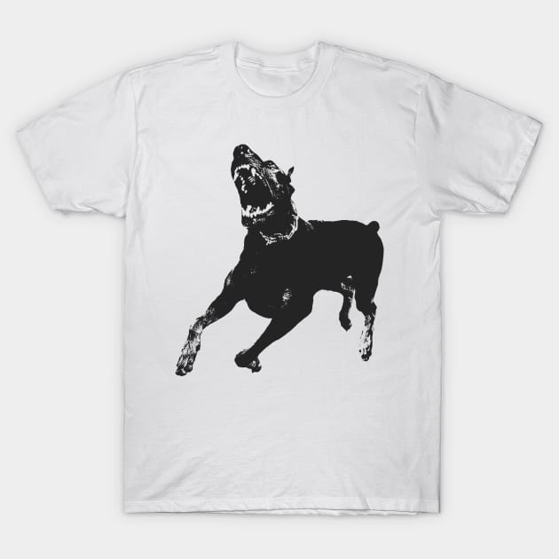 The Dog T-Shirt by deniadrian